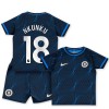 Maillot de Supporter Chelsea Nkunku 18 Extérieur 2023-24 Pour Enfant